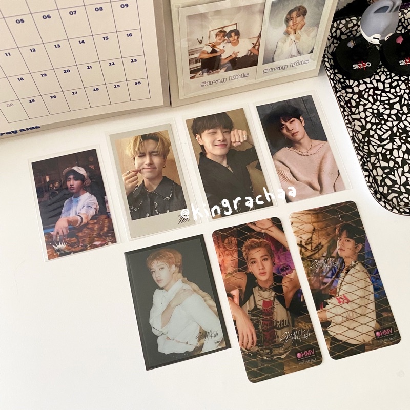 Stray Kids Japan All In Scars PC Han Seungmin IN Bang Chan PC Album FC POB HMV Tower Records