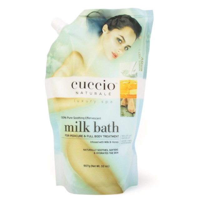 Cuccio Naturale Milk Bath For Pedicure &amp; Body Treatment 907gr