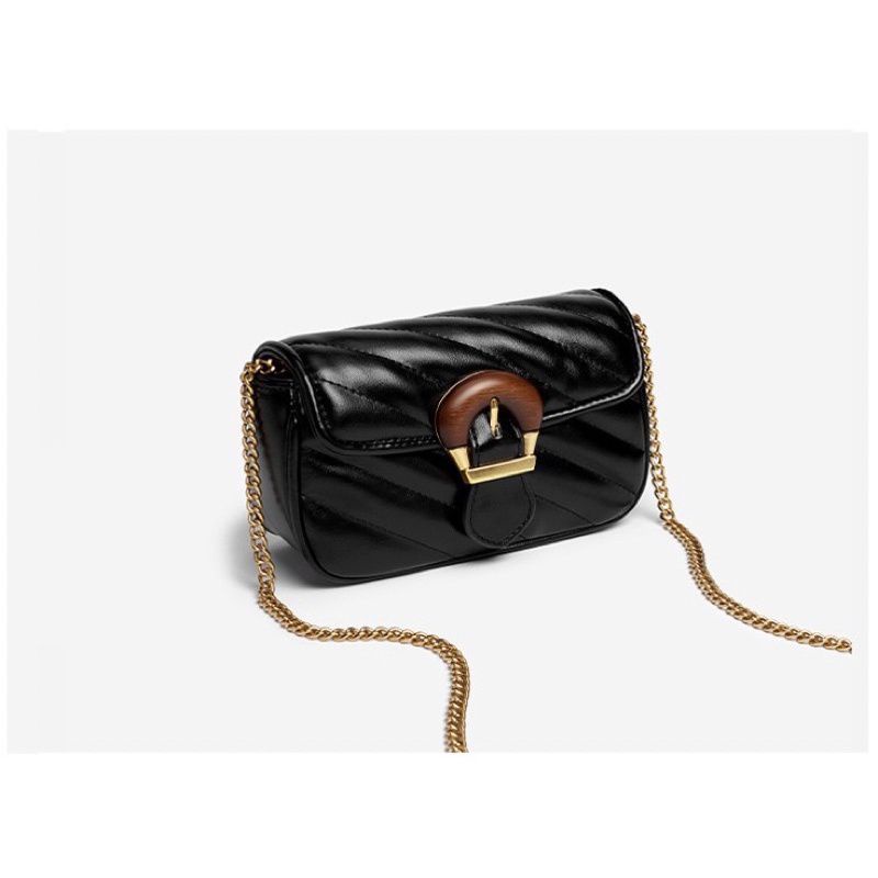 Tas Slempang Kulit Wanita Tas Hp Cewek Rantai Messenger Luxury DW 8066