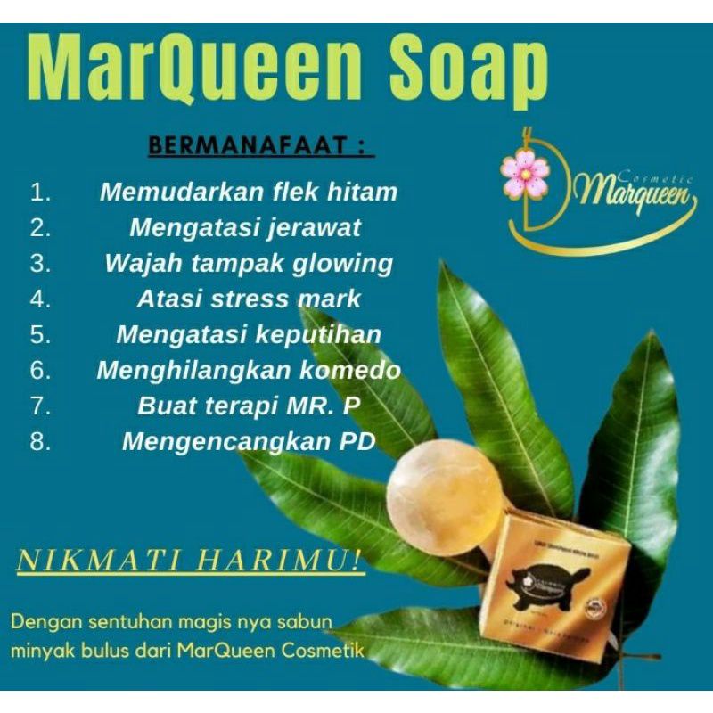 SABUN MINYAK BULUS MARQUEEN