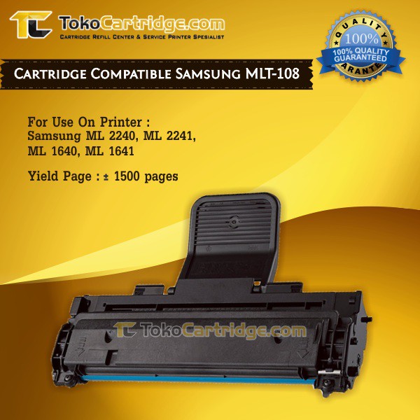 Cartridge Remanufacture Samsung MLT-108 MLT-D108S, Printer Samsung ML 2240 2241 1640 1641