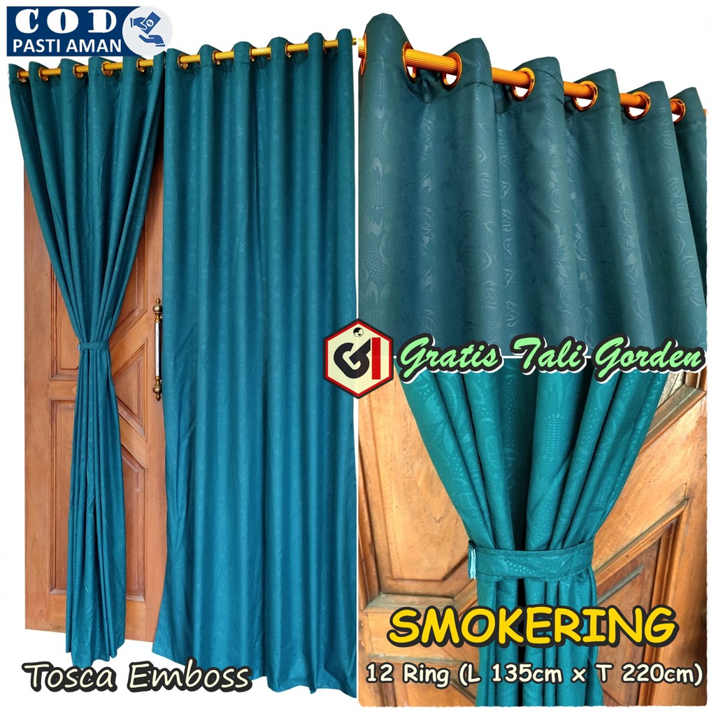  Gorden  Pintu Jendela  Ukuran Panjang  Model  Smokering 12 