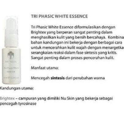Triphasic White Essence Tpw Serum Wajah Shopee Indonesia