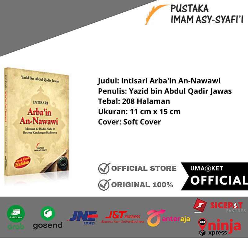 Intisari Arbain An Nawawi / Hadist Arbain / Hadits Arbain Pustaka Imam Syafii