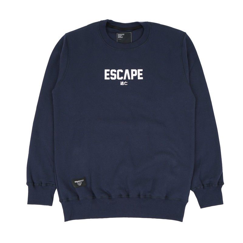 Sweater Crewneck Escaperfect Navy