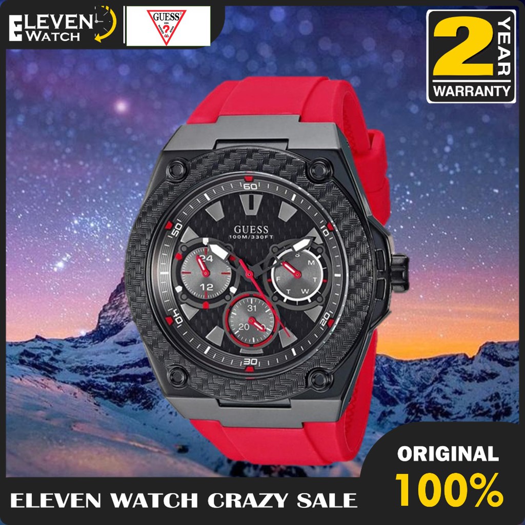 JAM TANGAN GUESS PRIA W1049G6  GARANSI 2 TH