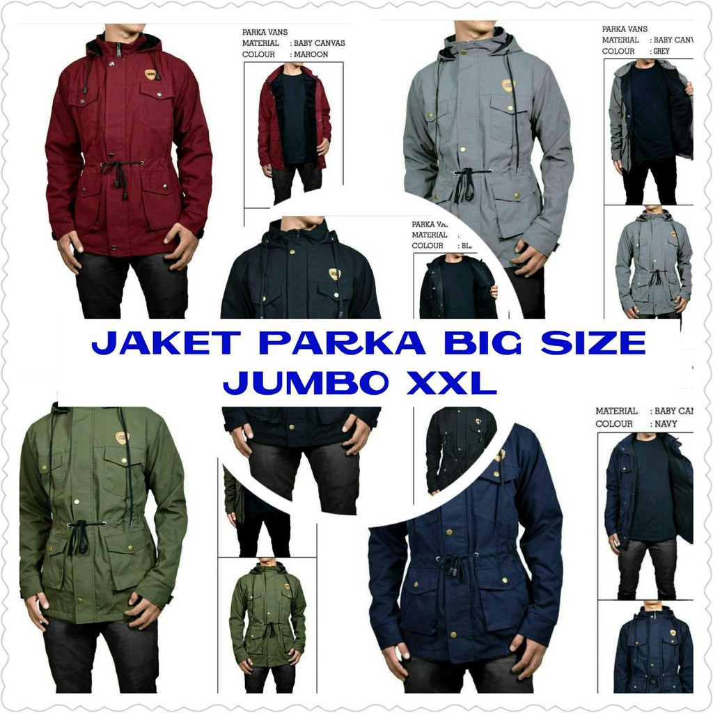 iJAKETi iPARKAi COWOK JUMBO XXL iShopeei Indonesia