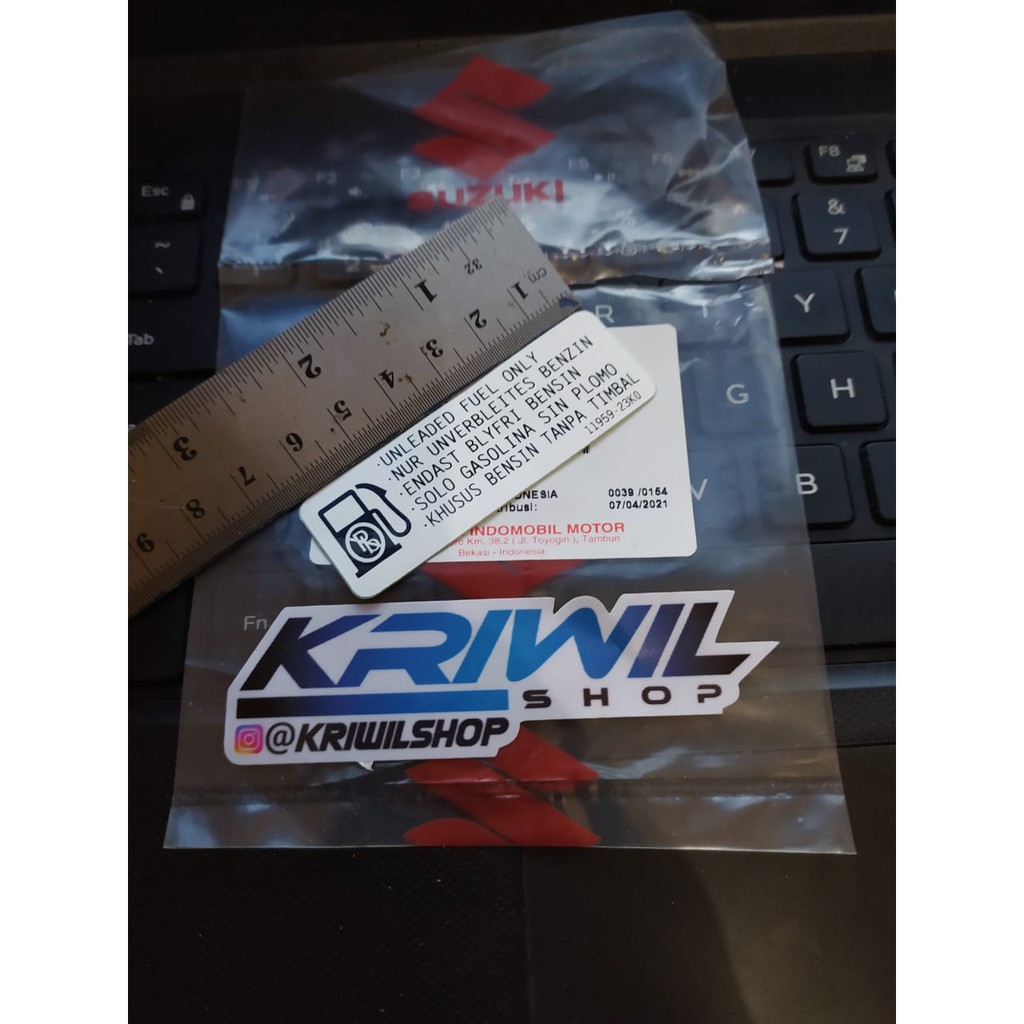 sticker stiker tangki bensin tornado rc100 bravo crystal sprinter