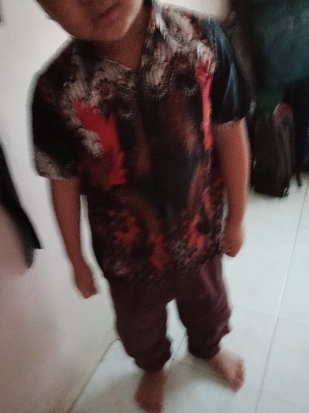 Bswart Seragam Batik Hrb026 Kenongo Hem Pendek Padi Pekalongan M L Xl Batik Pria Murah Mode