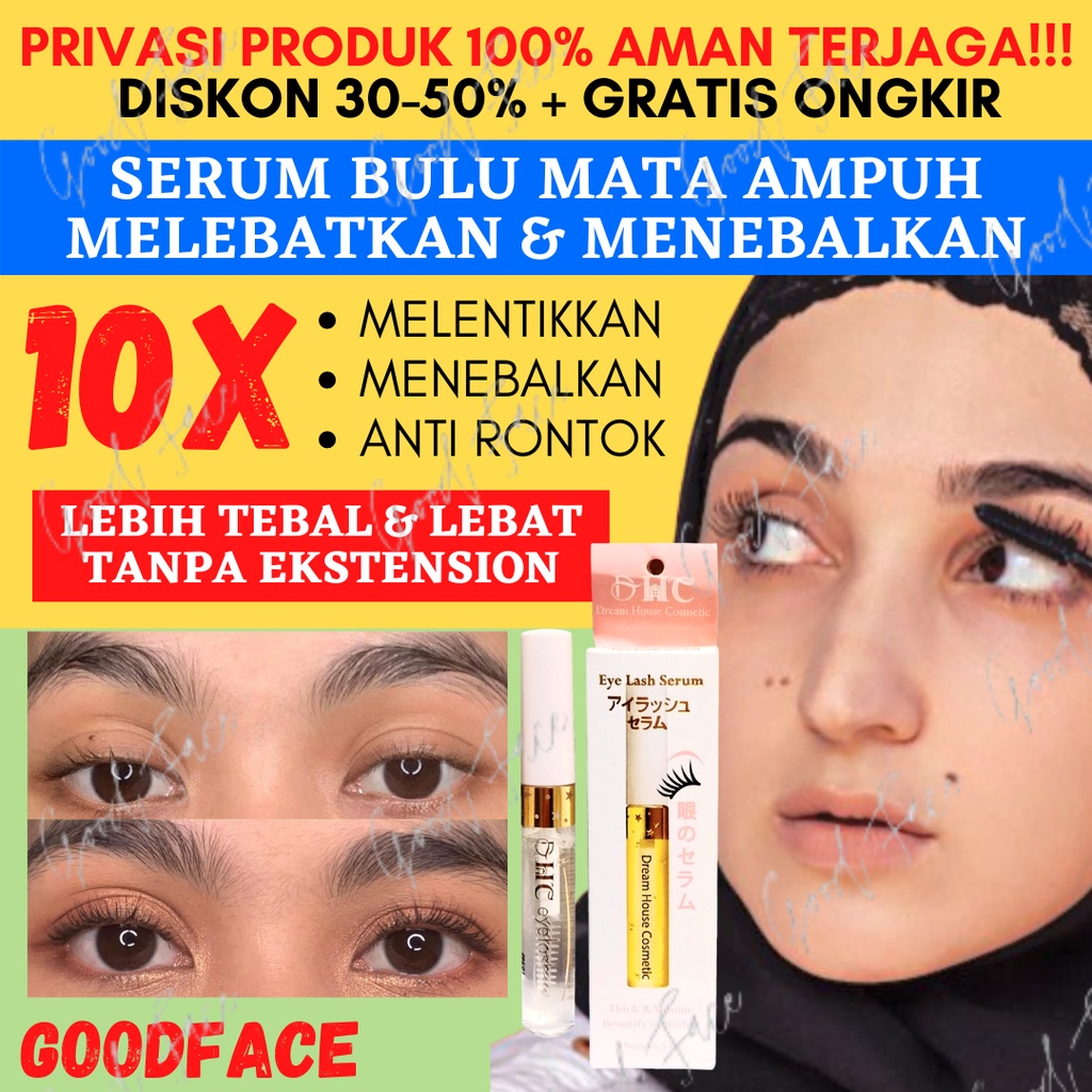 SERUM BULU MATA DHC EYELASH TONIC SERUM PEMANJANG BULU MATA BPOM - PENUMBUH BULU MATA