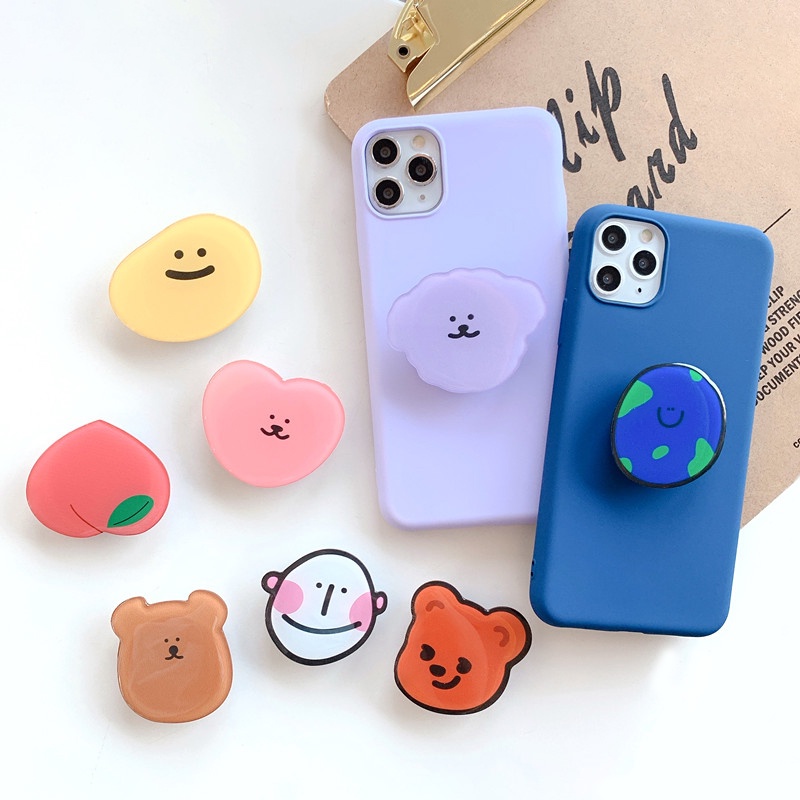 Ins Popsocket Hp Universal Motif Kartun