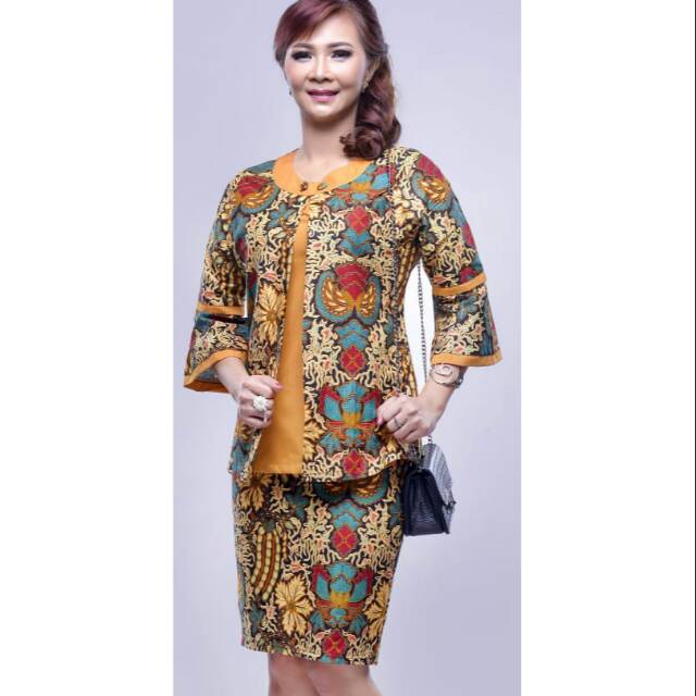 SET ROK DAN BLUS BATIK READY SIZE KECIL DAN JUMBO, ROK DAN BLUS BATIK MURAH SIZE BESAR, ROK BLUS