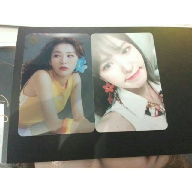 RED VELVET 2nd MINI ALBUM OFFICIAL PHOTOCARD SUMMER MAGIC LIMITED ED WENDY SEULGI YERI