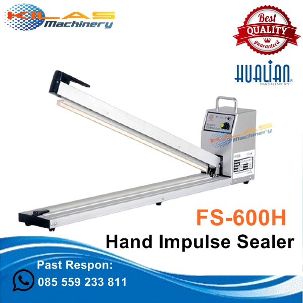 Hand Impulse Sealer 60 cm Mesin Press Perekat Plastik / Alumunium foil