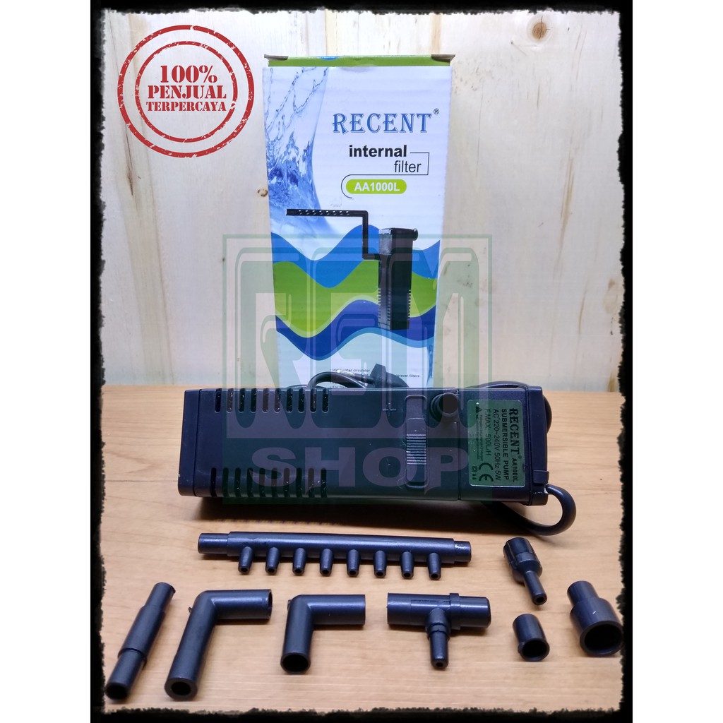 RECENT AA1000L AA 1000 L internal filter aquarium aquascape murah