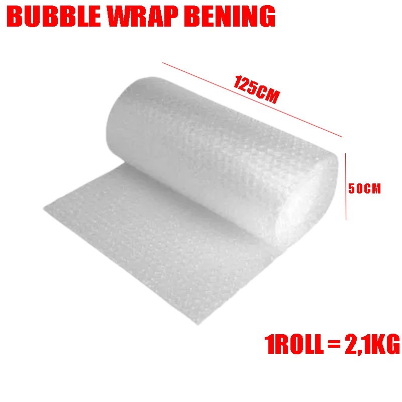 Bubble Wrap Bening Roll 50 x 125