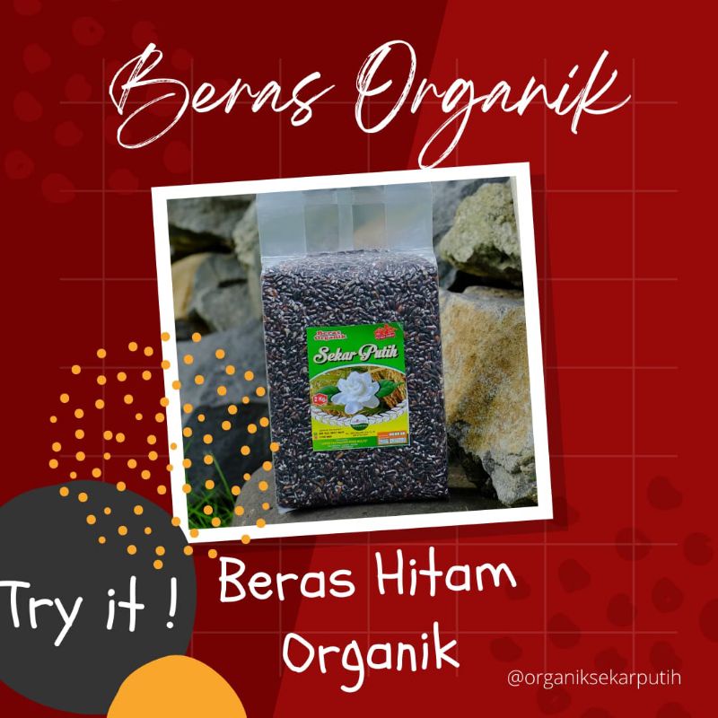 

Beras Hitam Organik Sekar Putih