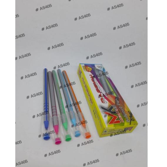 

(T5E6) ★ Bolpen Murah / Pen / Pulpen Passion 12 pcs //Top@murah