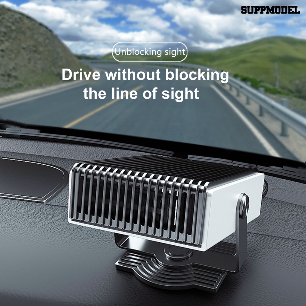 Kipas Pemanas Elektrik Portable 12V / 24V Tahan Panas Untuk Mobil