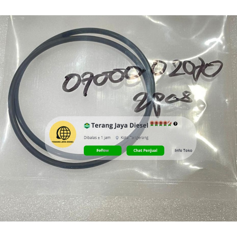 O-RING ORING 07000-02070 D60 D65 70 D80 D85 PC200