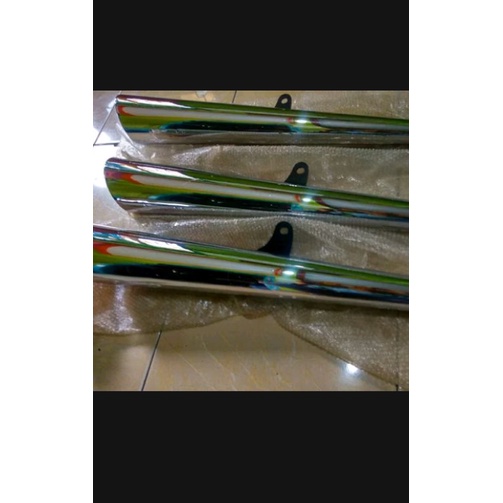 SLENCER KNALPOT STANDARAN BUAT ROBAHAN ALL MOTOR GL PRO -GL MAX MGA PRO OLD CB- 100 GL 100 ORIGINALJIIALING