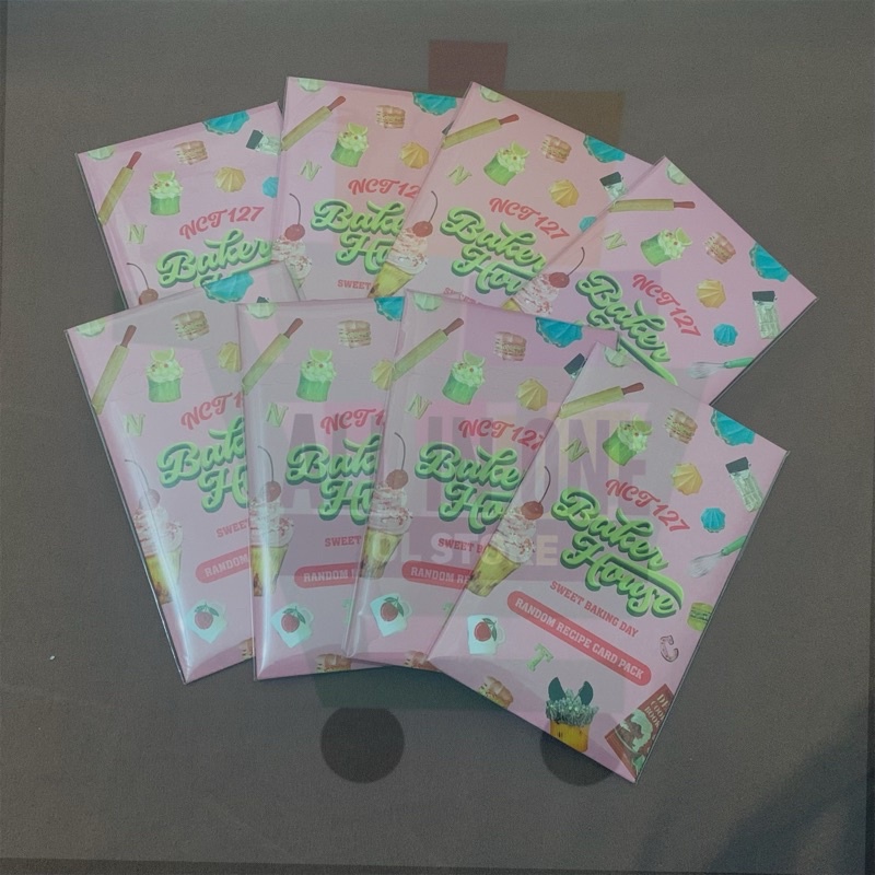 NCT 127 Random Recipe Card Pack Baker House