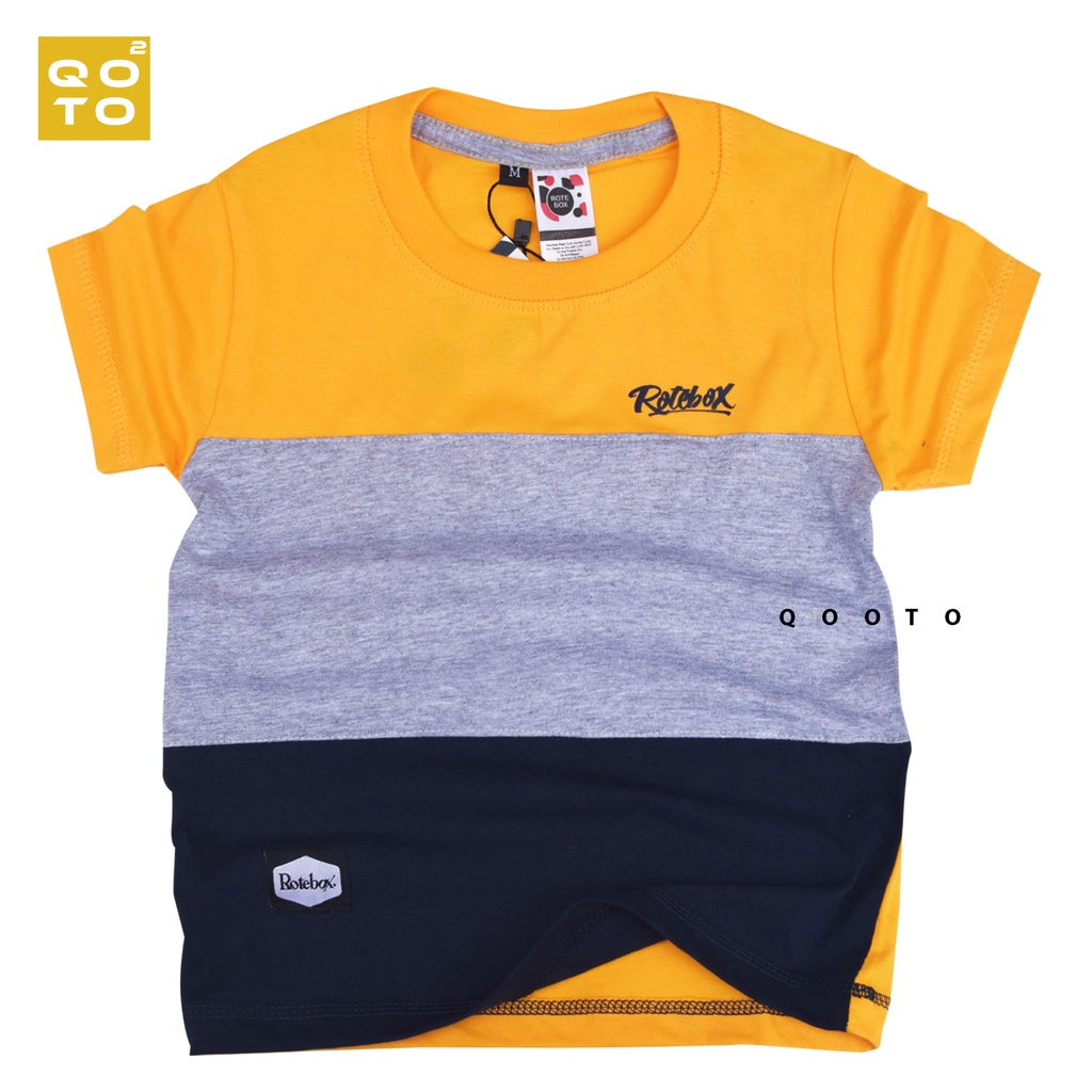 Rotebox Baju Kaos Distro Anak Laki Laki Umur 1-12 Tahun Bahan Cotton