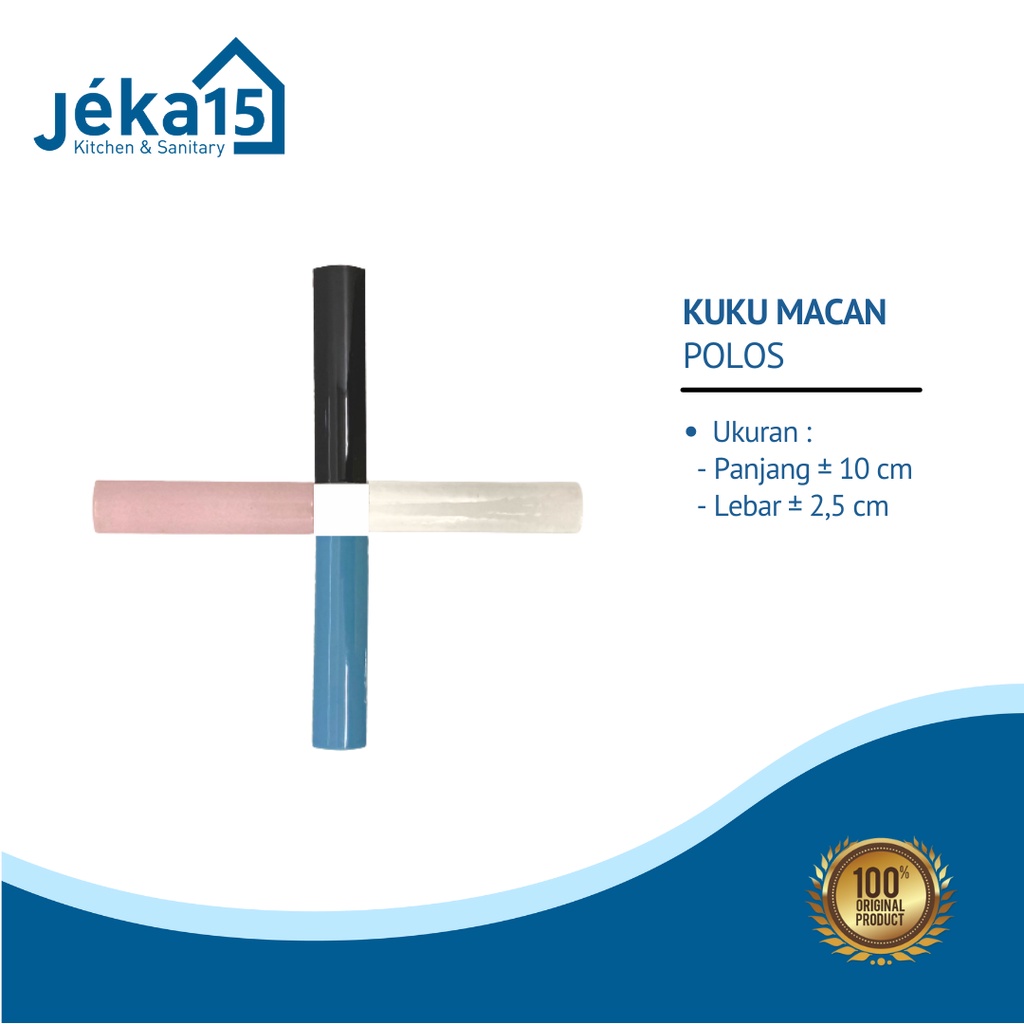 KUKU MACAN KERAMIK POLOS | BON BON KERAMIK | LIST KERAMIK | 10 CM