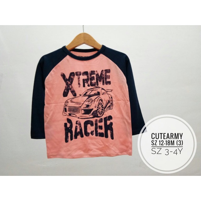 Baju Kaos Anak Kids Cute Army Tshirt