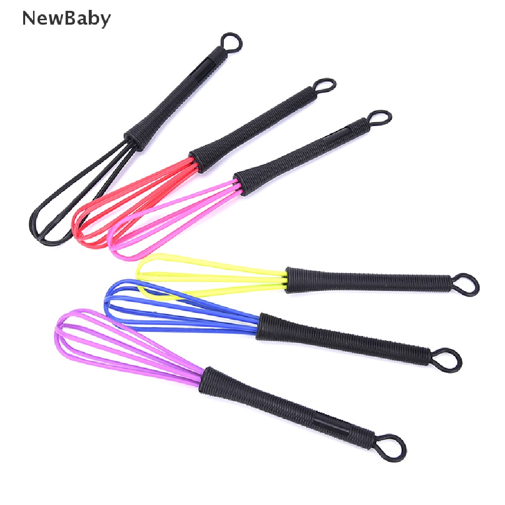 1pc Alat Pengocok / Pengaduk Cat Rambut Mini Warna Acak Untuk Salon