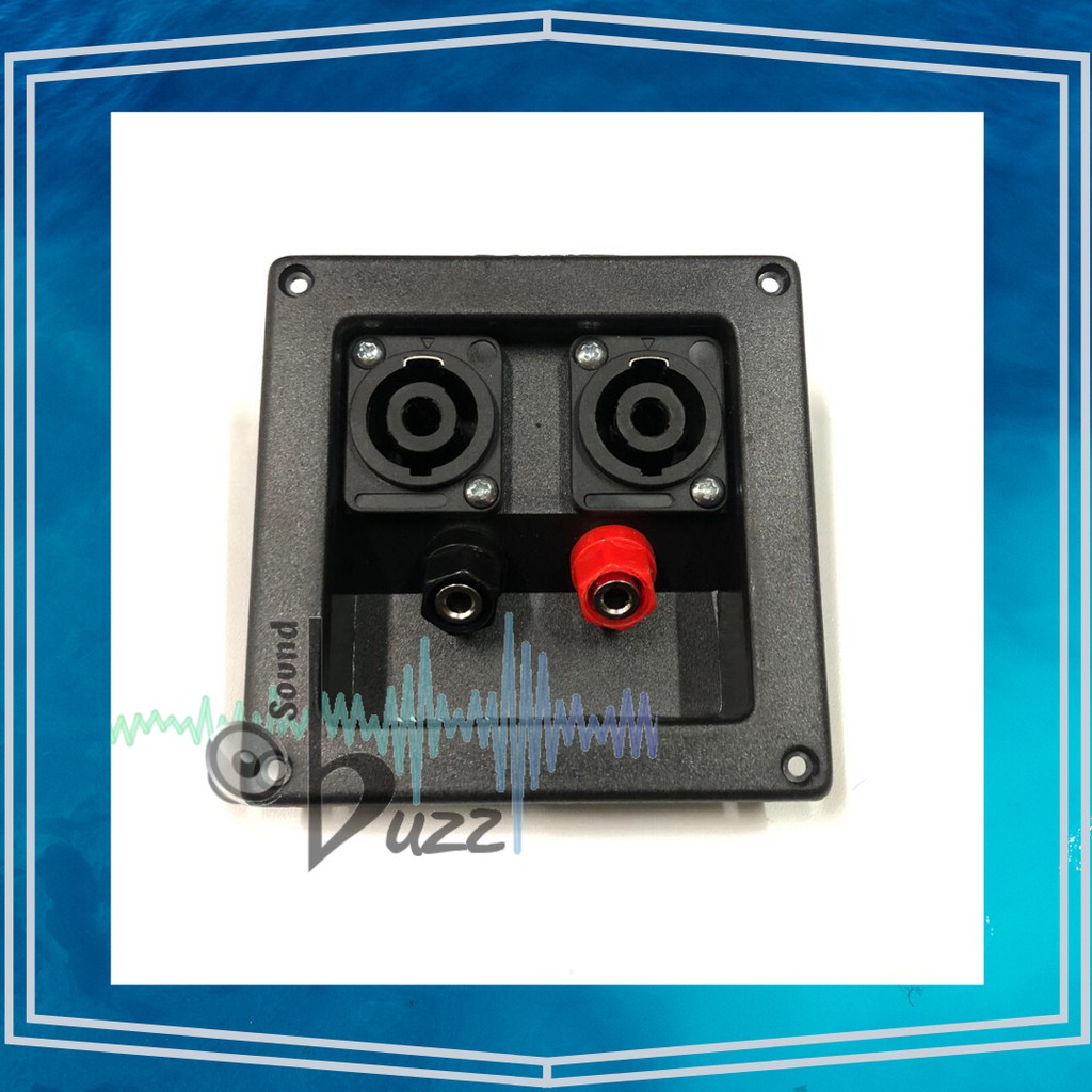 Terminal Box Kotak + Binding Post + Spicon / Speakon