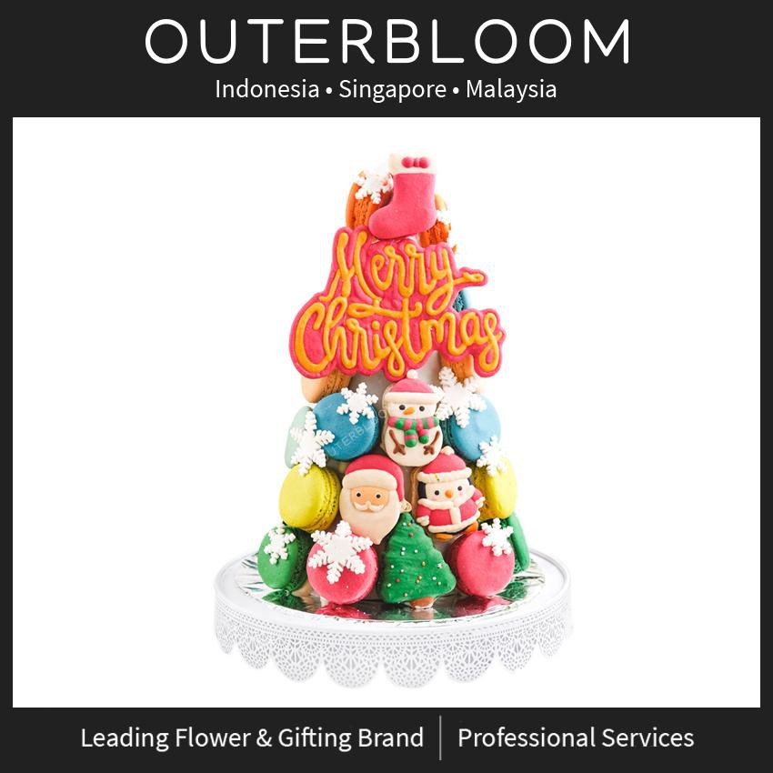 

Kue Natal - Le Sucre Christmas Santa Tower