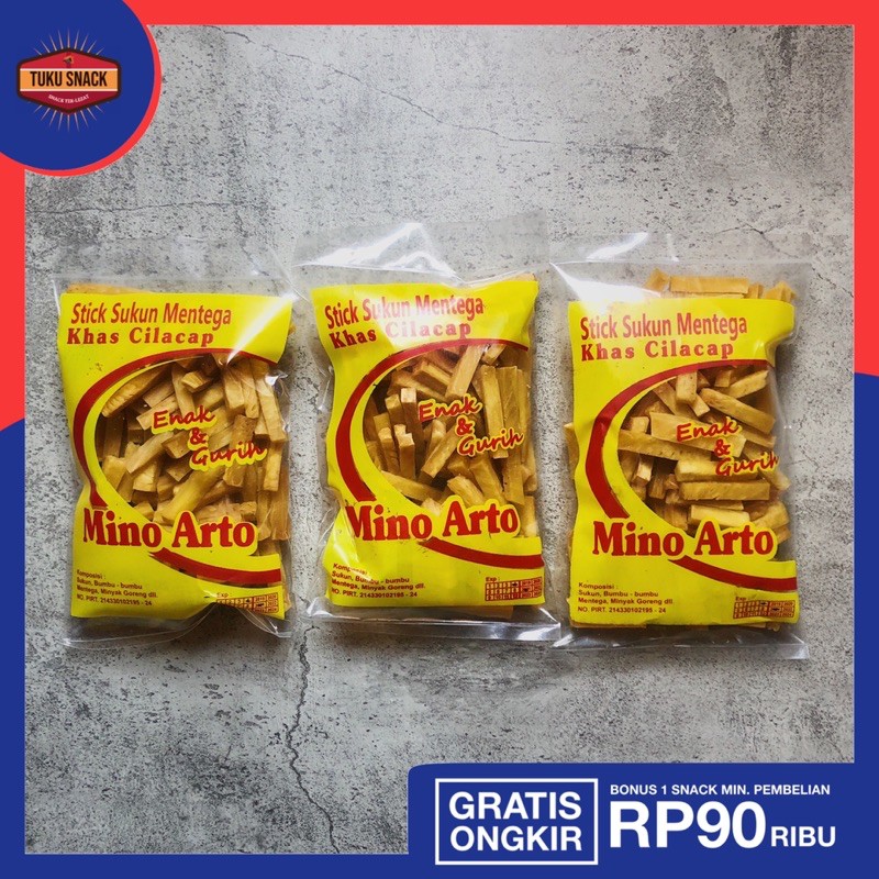 

Piscoklegit_ Stick Sukun Mentega Makanan Ringan Cemilan Kiloan Mino Arto Ini