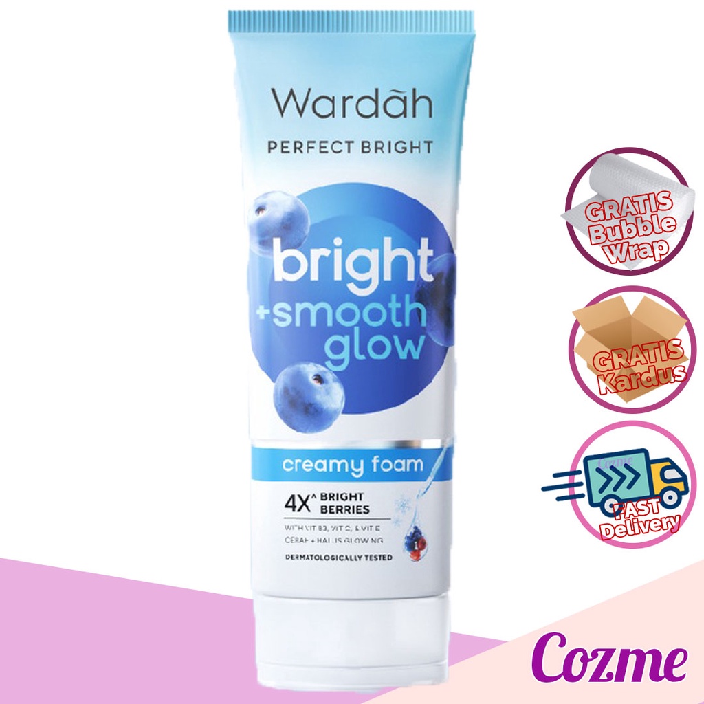 WARDAH Perfect Bright+Smooth Glow Creamy Foam