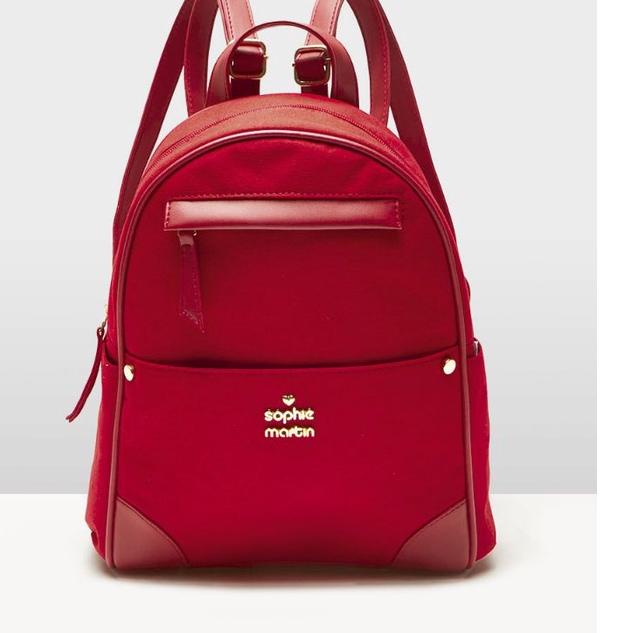 Berkah★ TAS RANSEL WANITA SOPHIE MARTIN PARIS PROMO OFFICIAL BACKPACK HELENA LIGHT BROWN DARK BROWN 