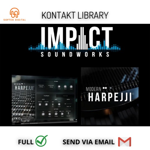 IS Modern Harpejji library preset KONTAKT