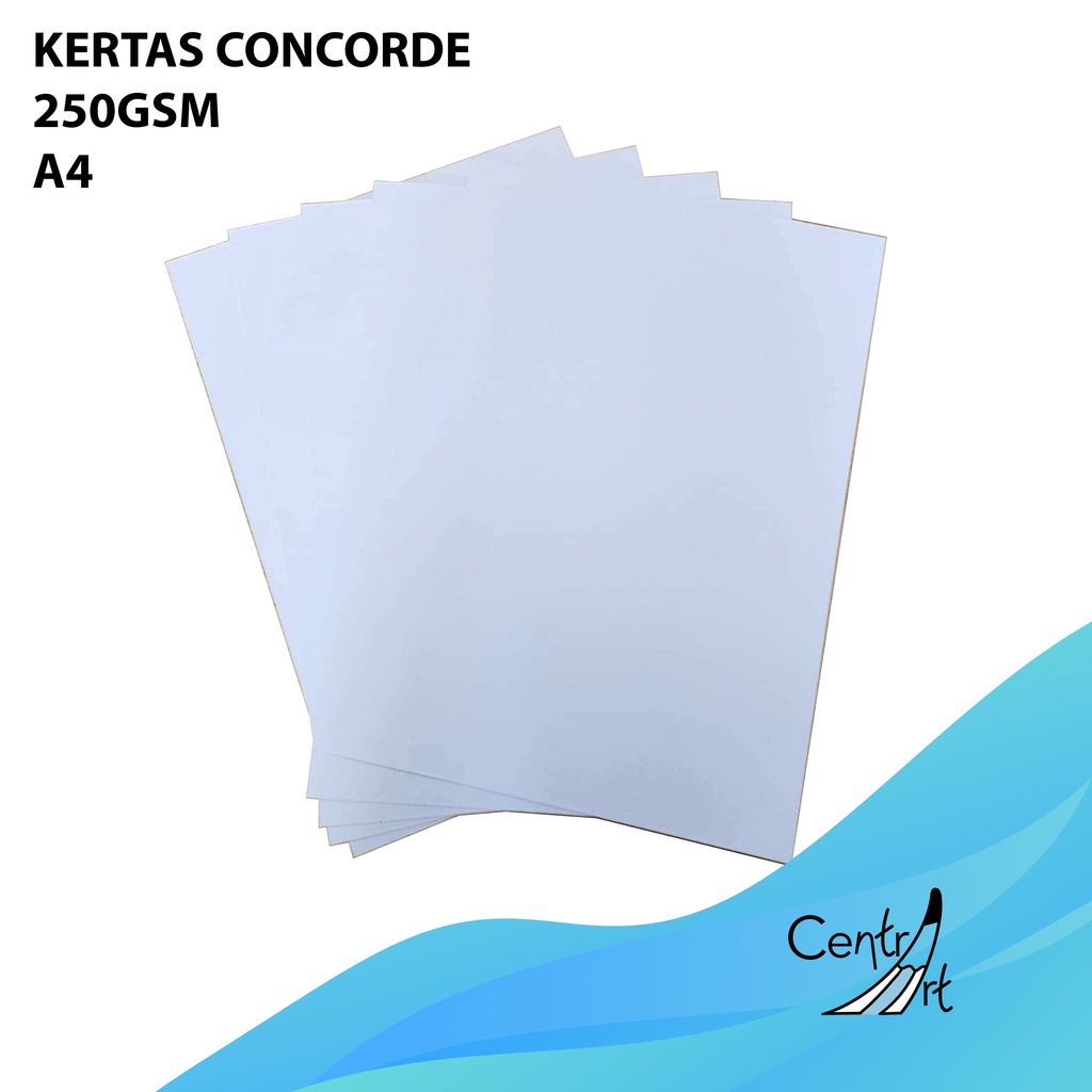 

KERTAS CONCORDE 220gsm A4 (10lbr)