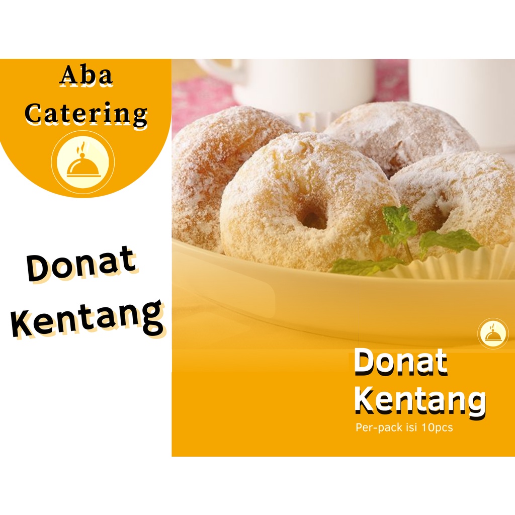 

Donat Kentang FROZEN ORIGINAL isi 10pcs Free GULA