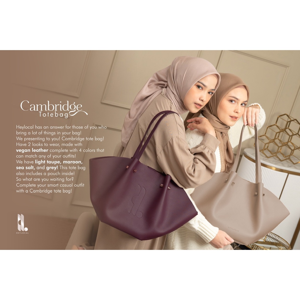 Cambridge Tote Bag by Heylocal