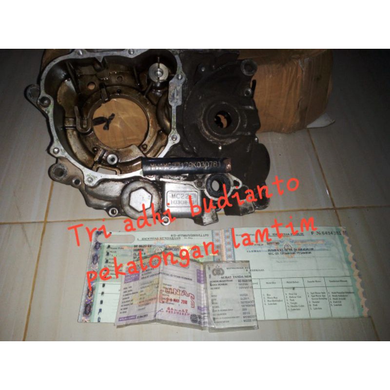 krengkes  kalter kiri honda tiger lengkap dokumen tiger revo