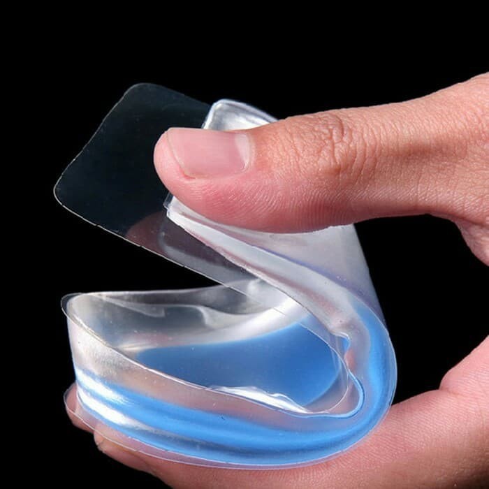 Bantalan Tumit silicone gel heel cup support untuk kaki pecah - pecah