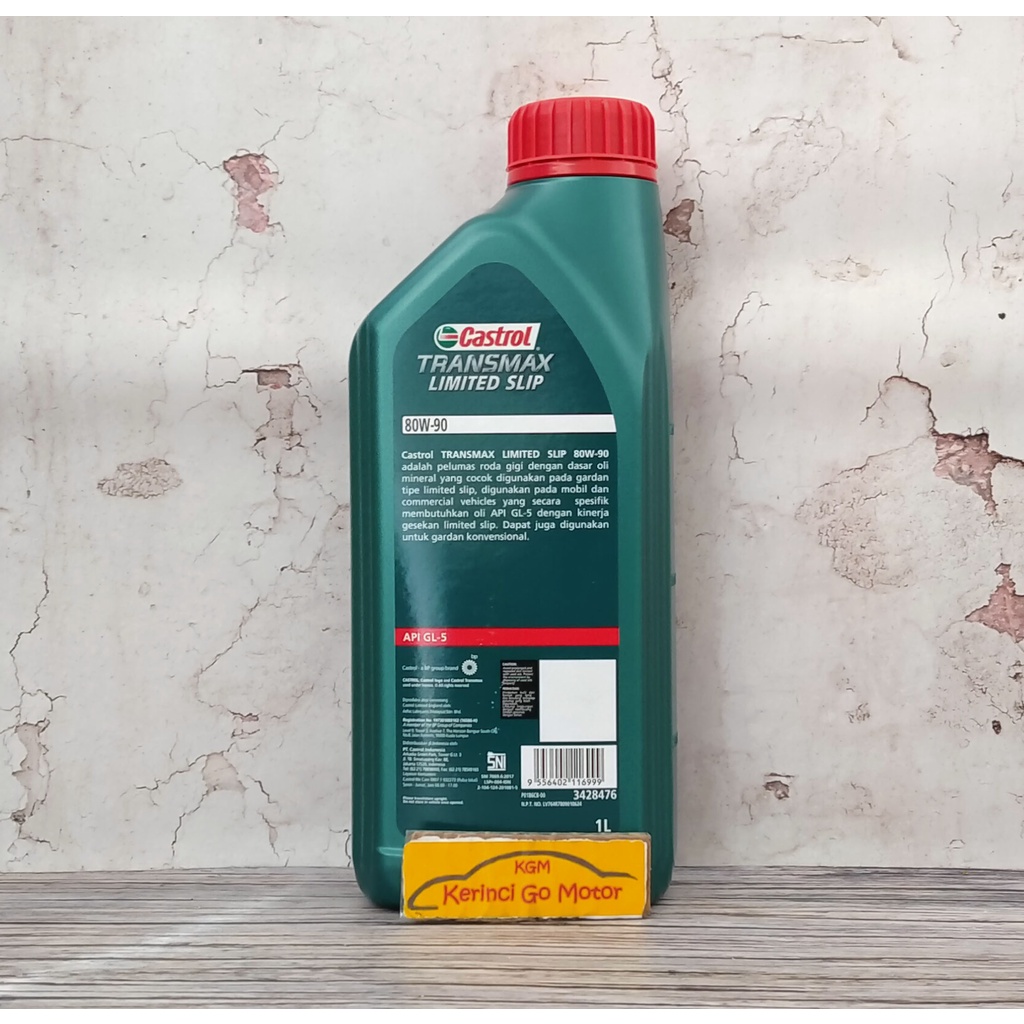 Castrol Transmax Limited Slip 80w-90 1L