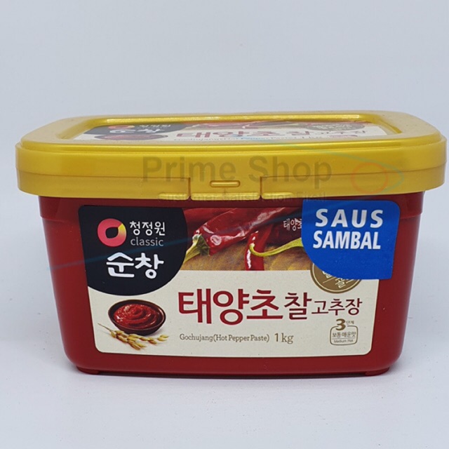 

Daesang Gochujang - Cabe Pasta Korea - Hot Pepper Paste 1Kg