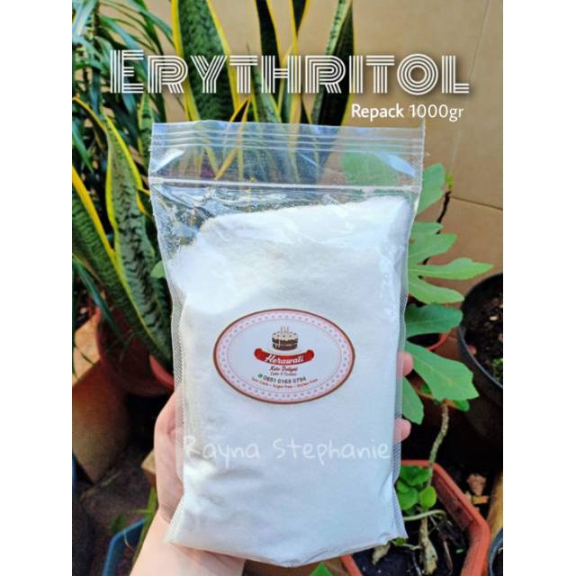 

Erythritol Repack 1000gr 1Kg Keto Friendly Diabetes Friendly Sweetener