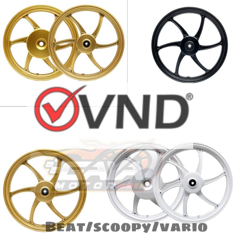 VELG VND SIX STAR BEAT /SCOOPY / VARIO / MIO