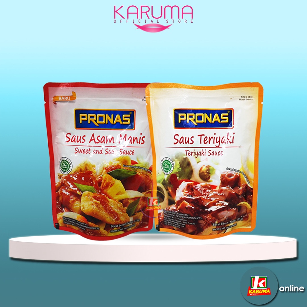 

PRONAS Saus Asam Manis, PRONAS Saus Teriyaki 175gr