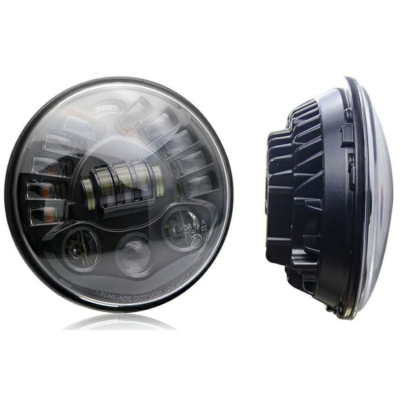 Lampu Daymaker Harley Predator 19 LED Motor Mobil Universal