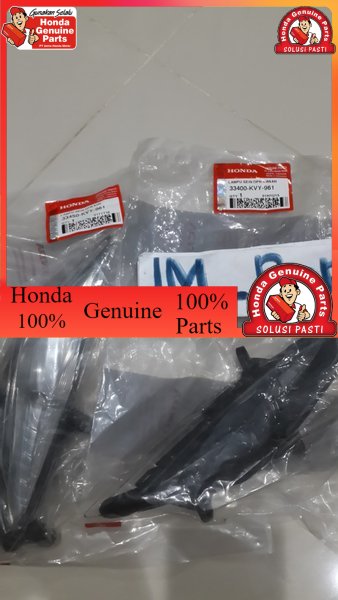 MURAH lampu sein riting depan kanan kiri beat karbu 1 set 33400-KVY-961 33450-KVY-961