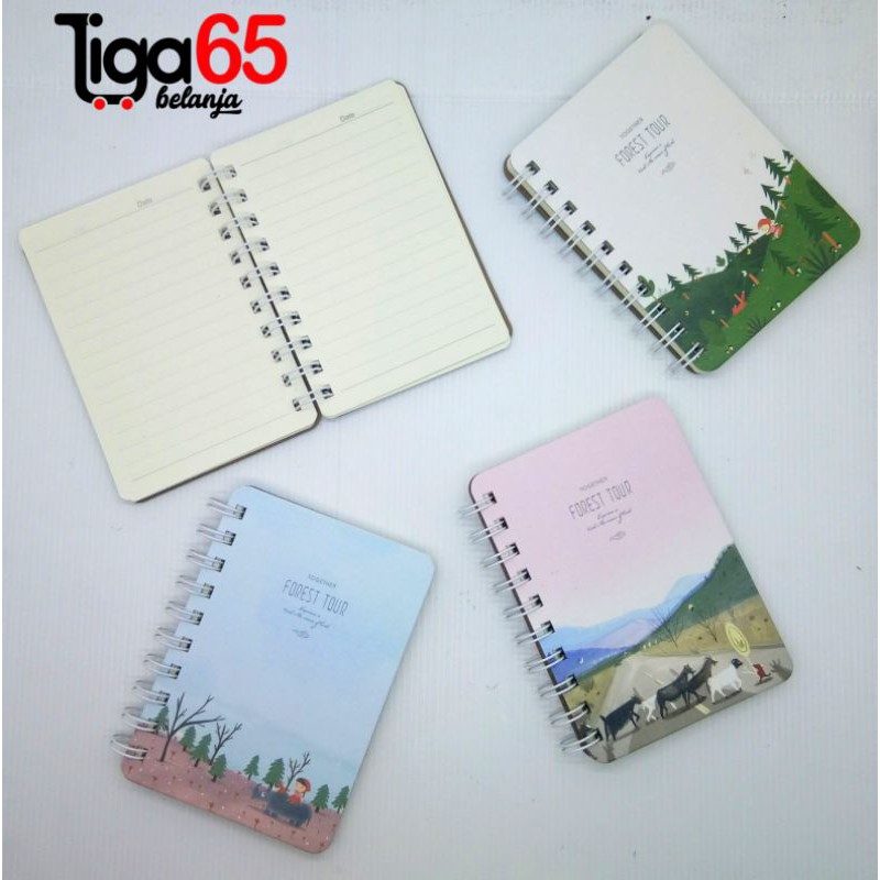 Ring Notebook Spiral / Buku &amp; Alat Tulis / RingBook / Buku Diary / Ring Book HMX6440