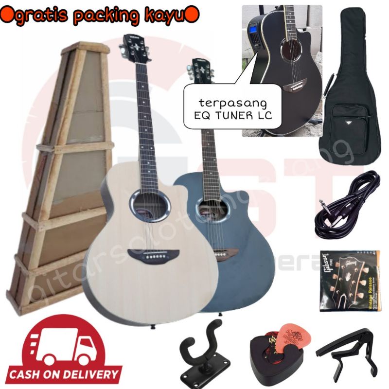 gitar akustik elektrik yamaha apx 500ii eq LC TUNER - gitar yamaha - gitar akustik yamaha